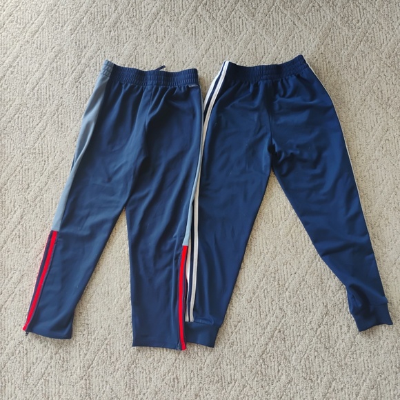 Boys Adidas athletic joggers/pants, size S(8) - Picture 2 of 4